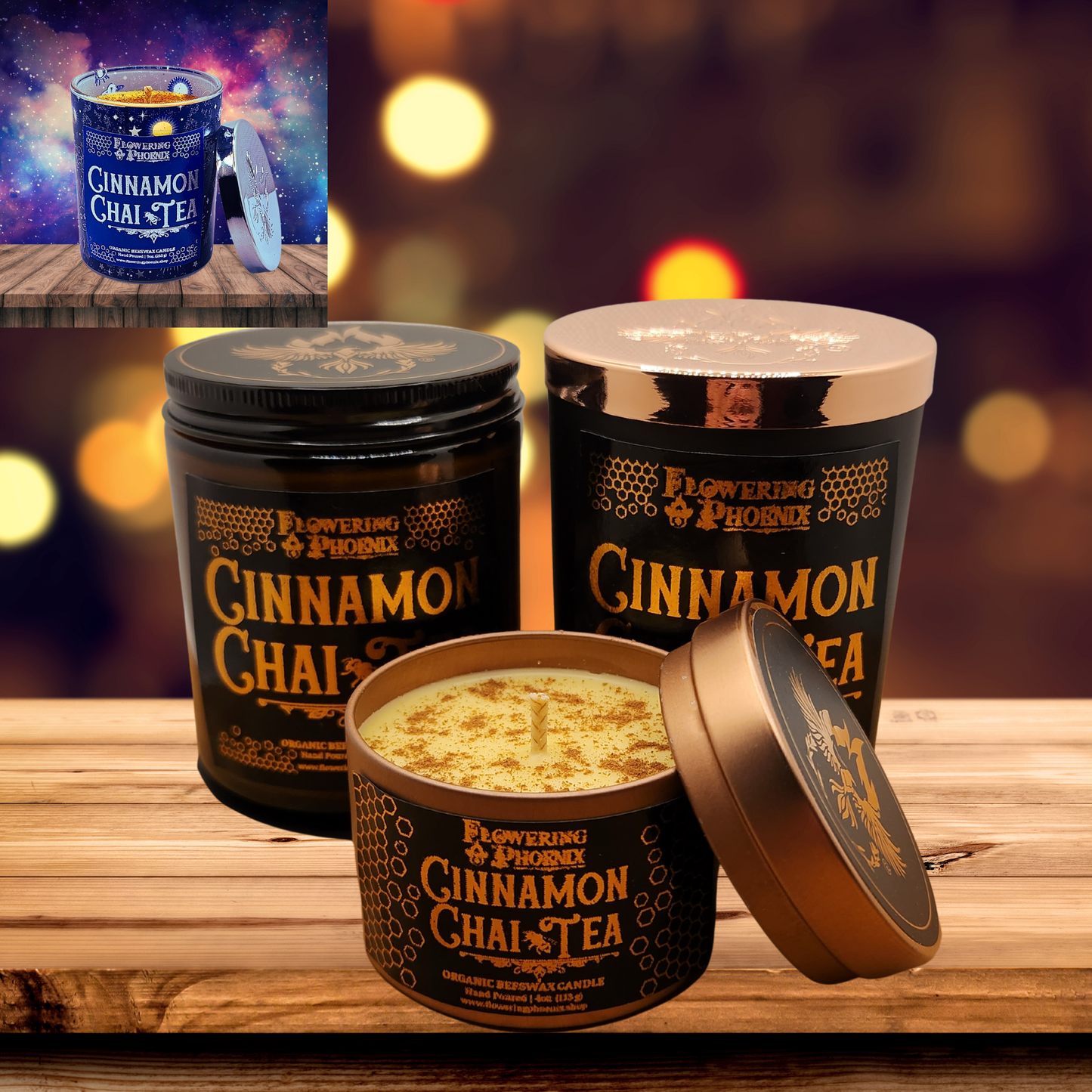 Cinnamon Chai Tea Candle