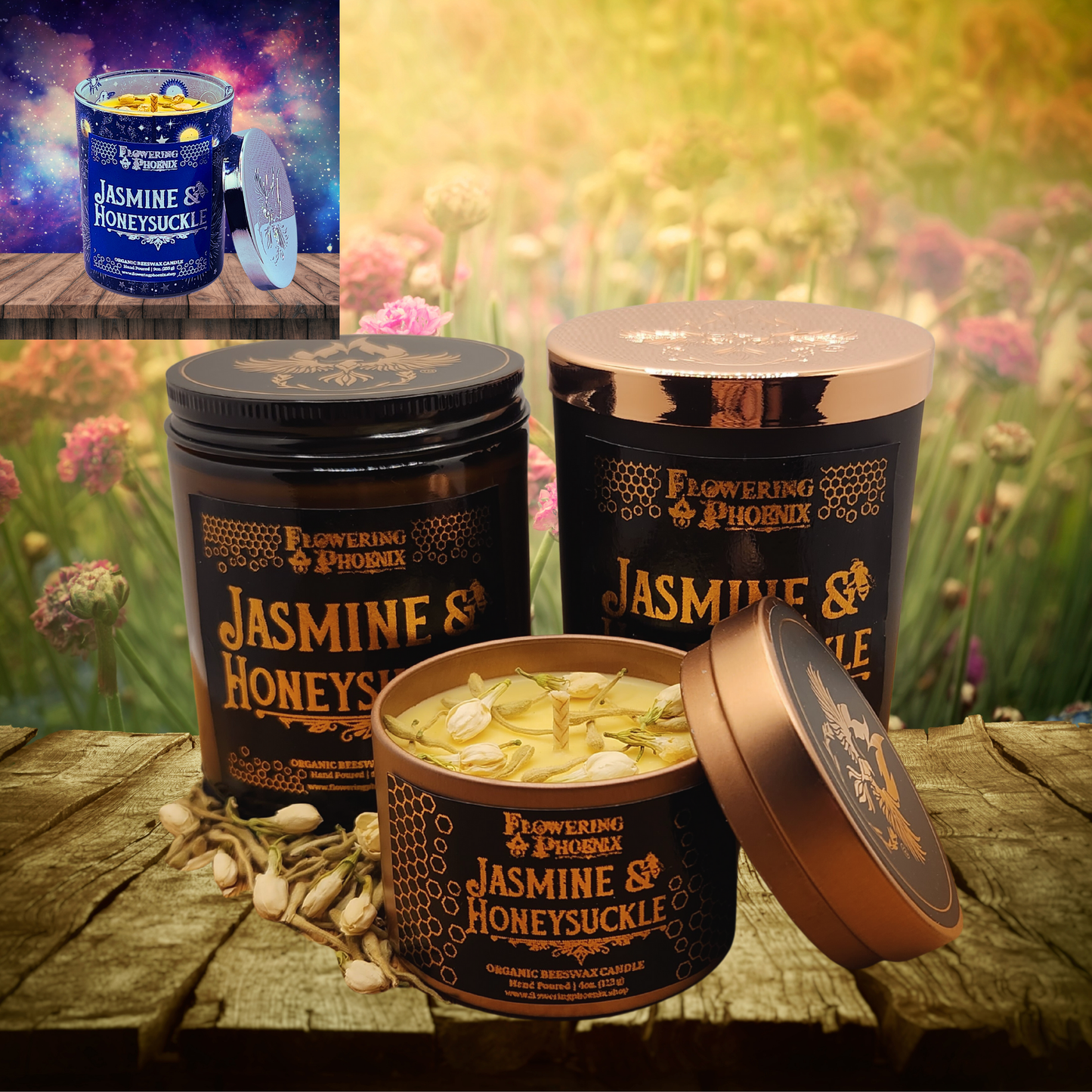 Jasmine & Honeysuckle Candle