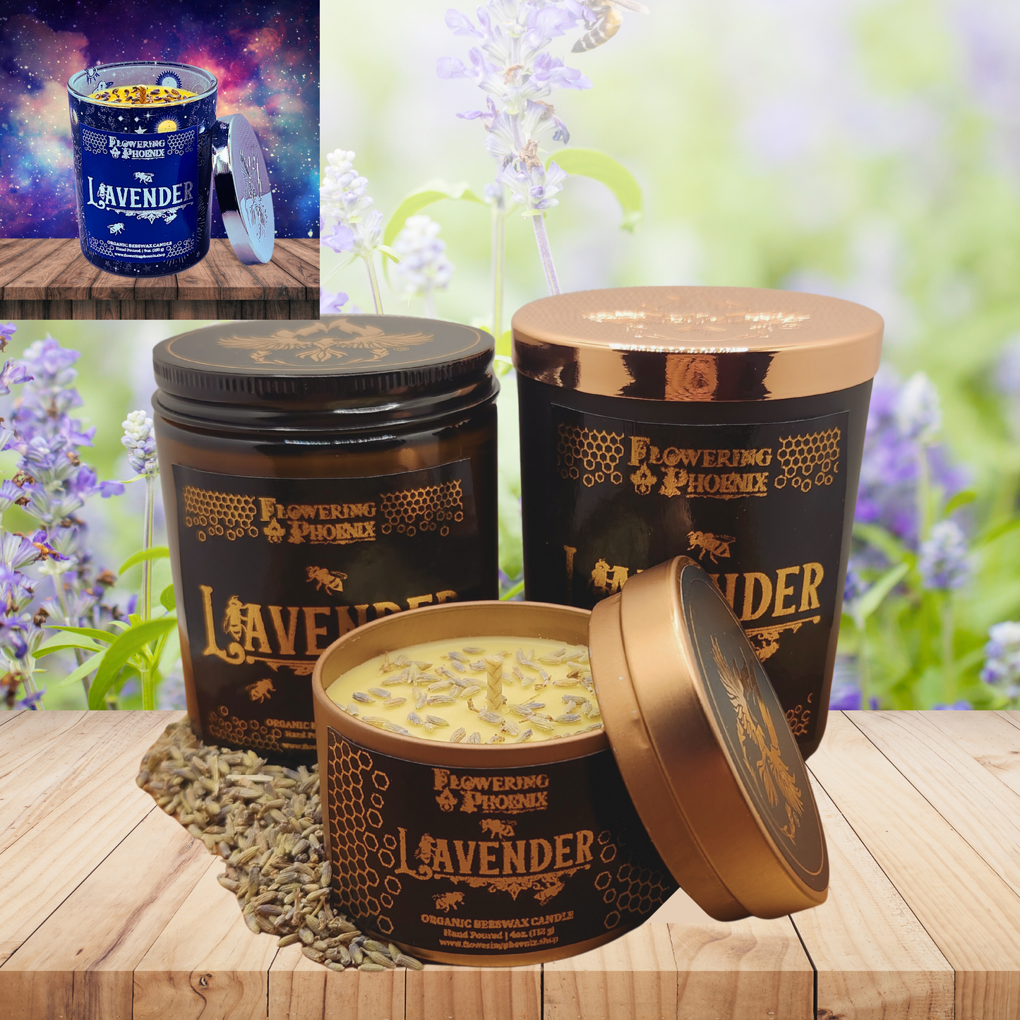 Lavender Candle