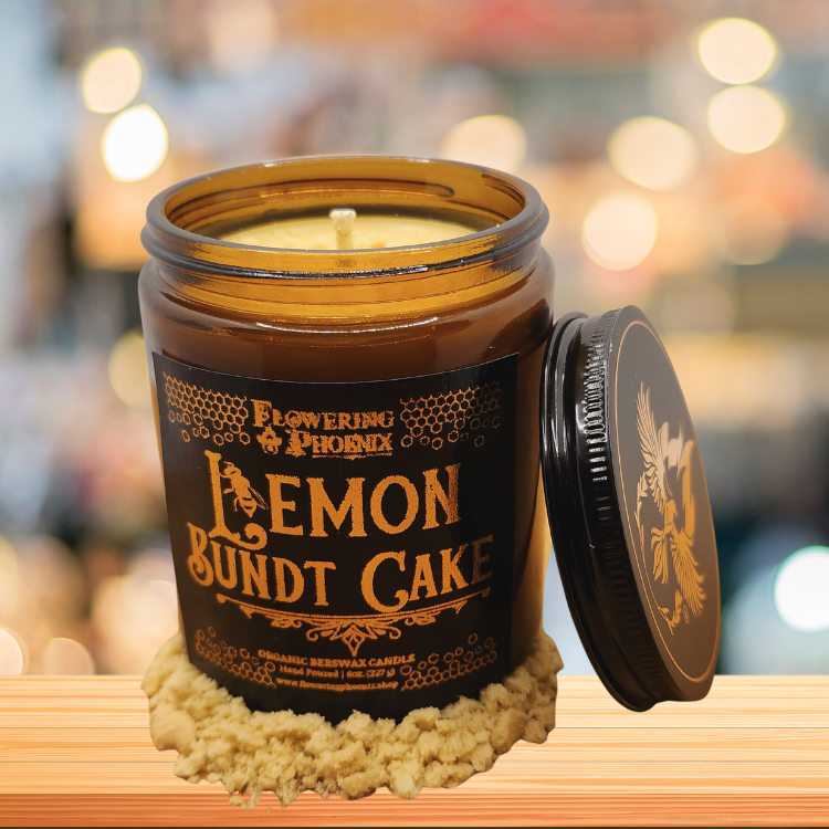 Lemon Bundt Cake Candle