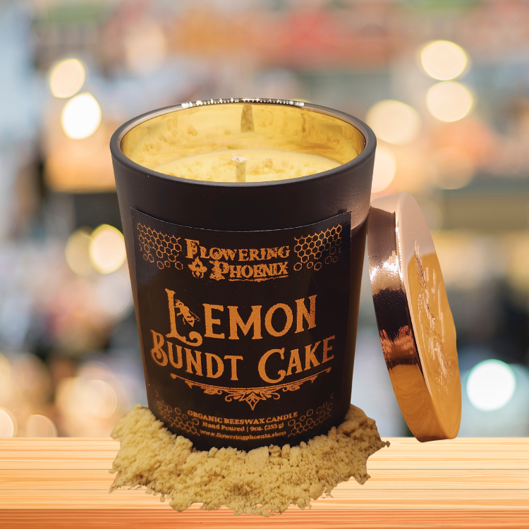 Lemon Bundt Cake Candle