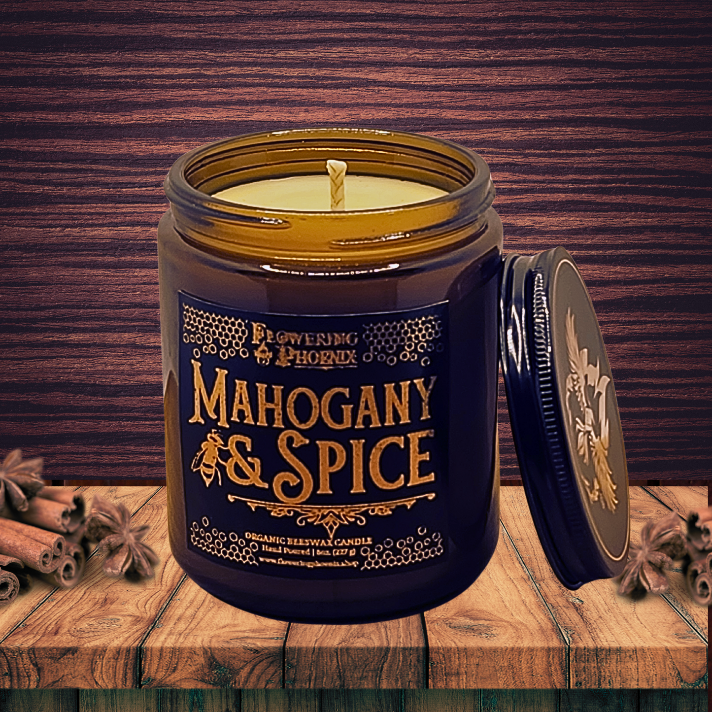 Mahogany & Spice Candle