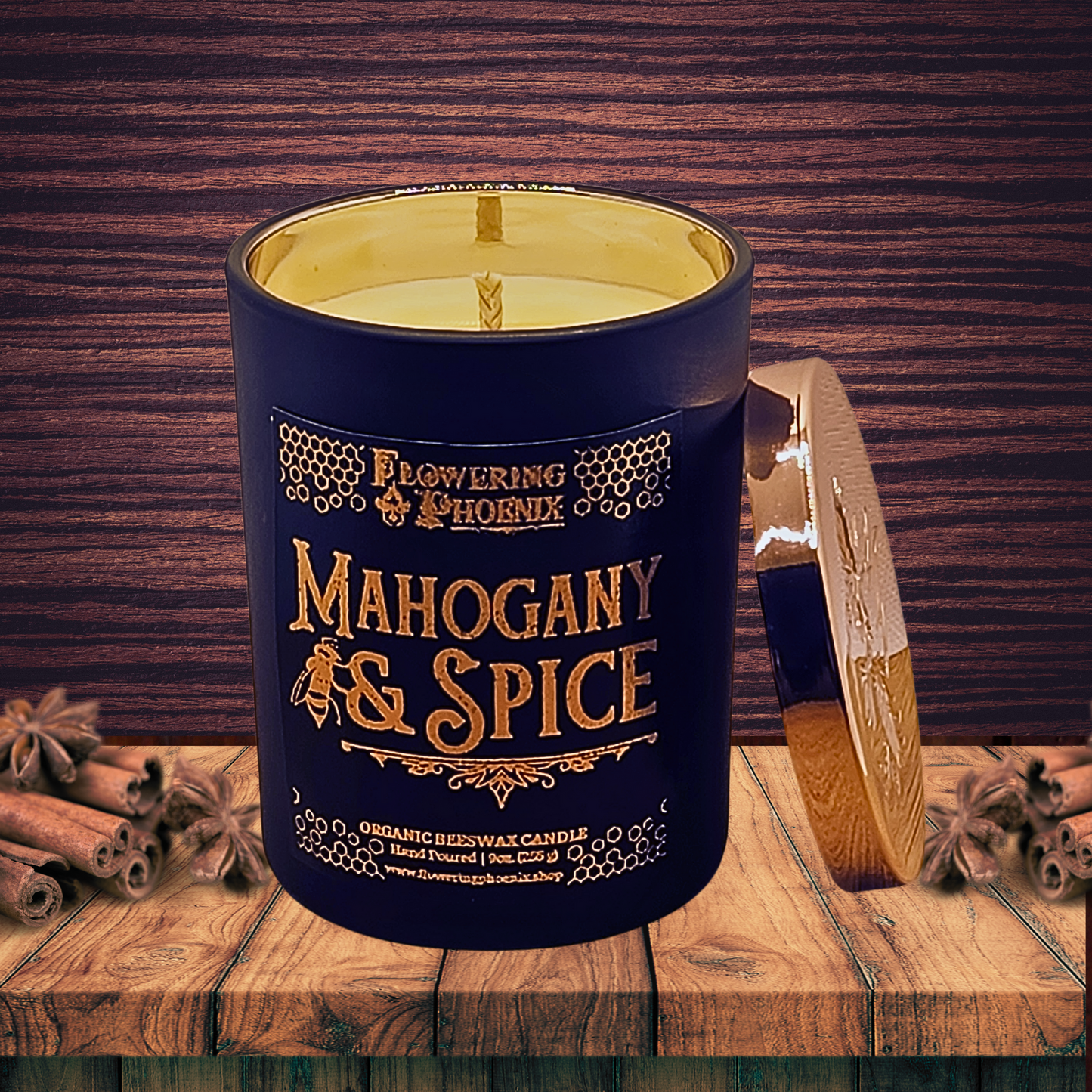 Mahogany & Spice Candle