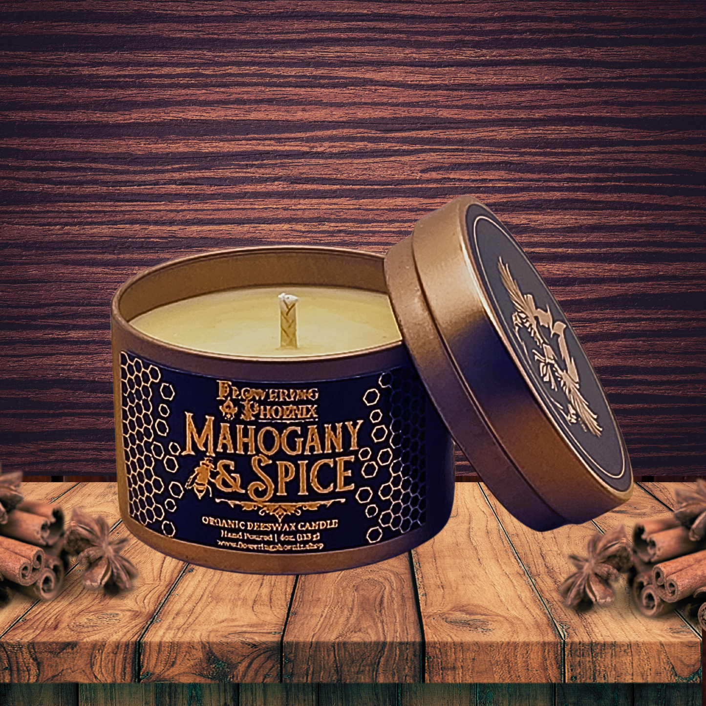 Mahogany & Spice Candle