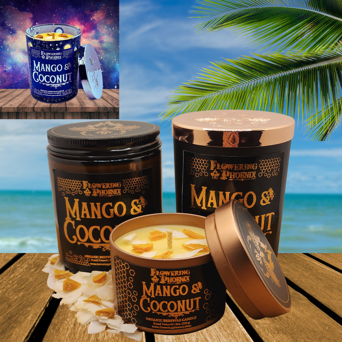 Mango & Coconut Candle