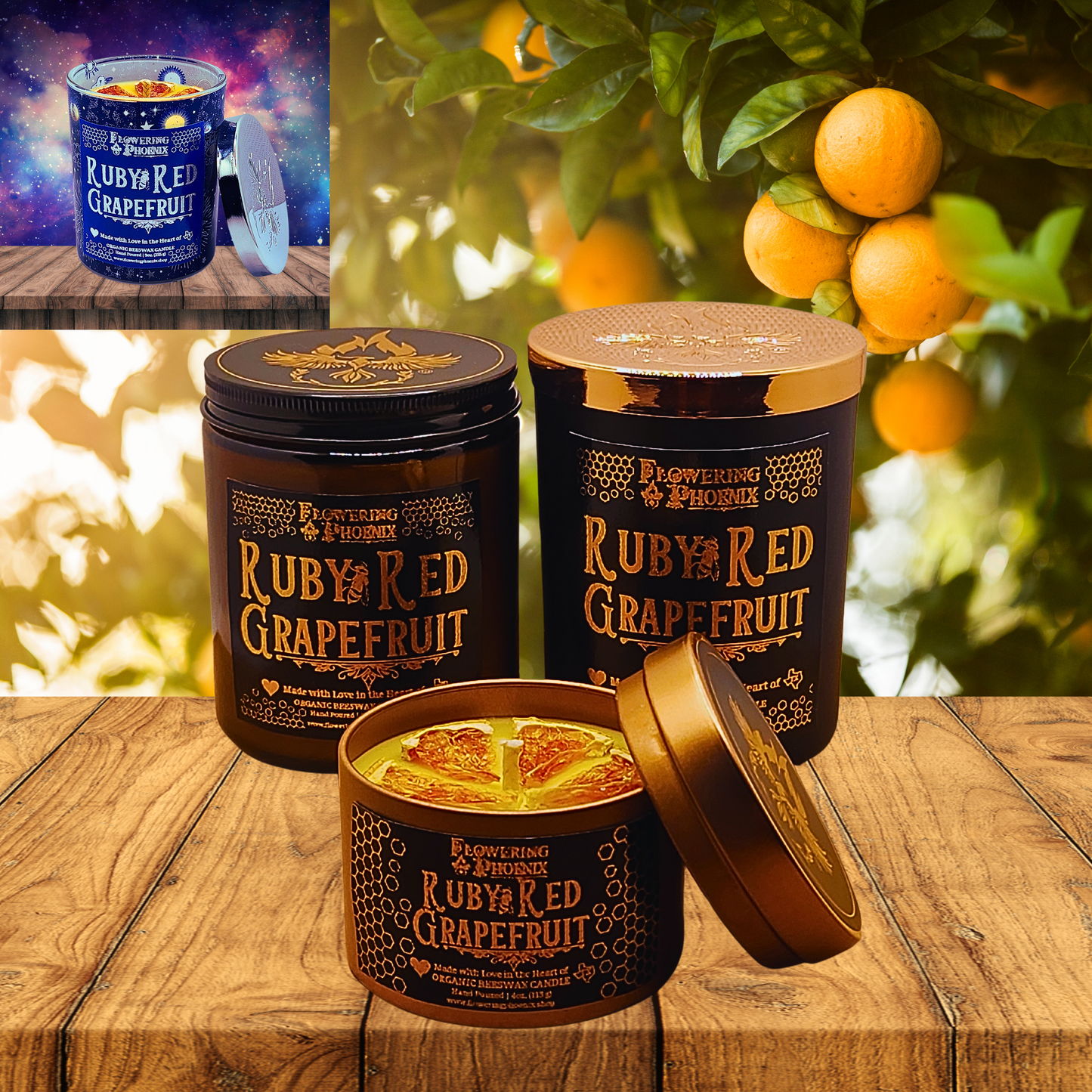 Ruby Red Grapefruit Candle