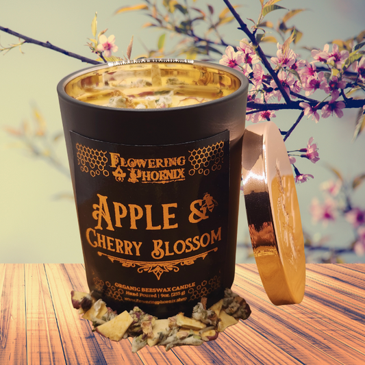 Apple & Cherry Blossom Candle - Luxury Jar