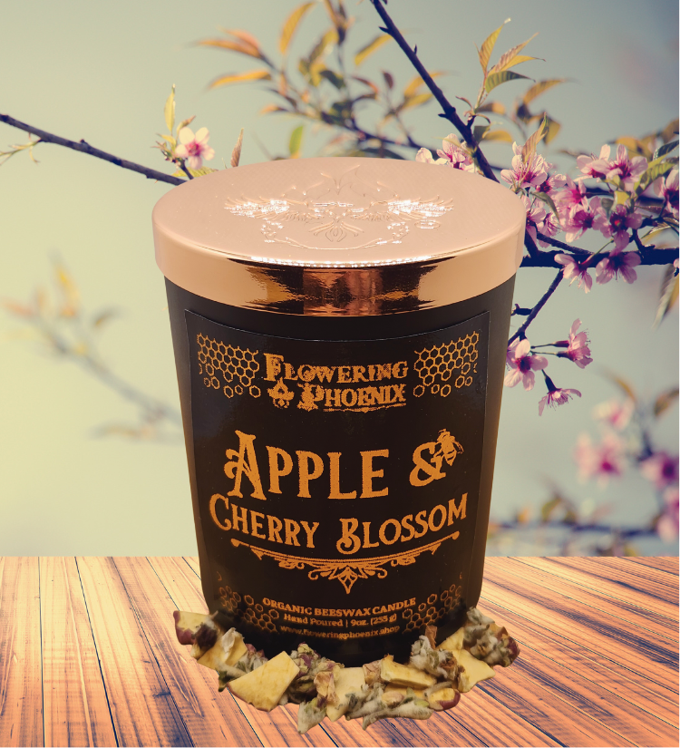 Apple & Cherry Blossom Candle - Luxury Jar