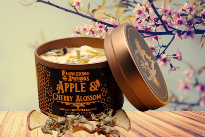 Apple & Cherry Blossom Candle - Travel Size Tin