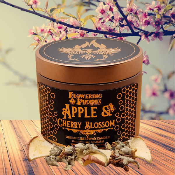 Apple & Cherry Blossom Candle - Travel Size Tin