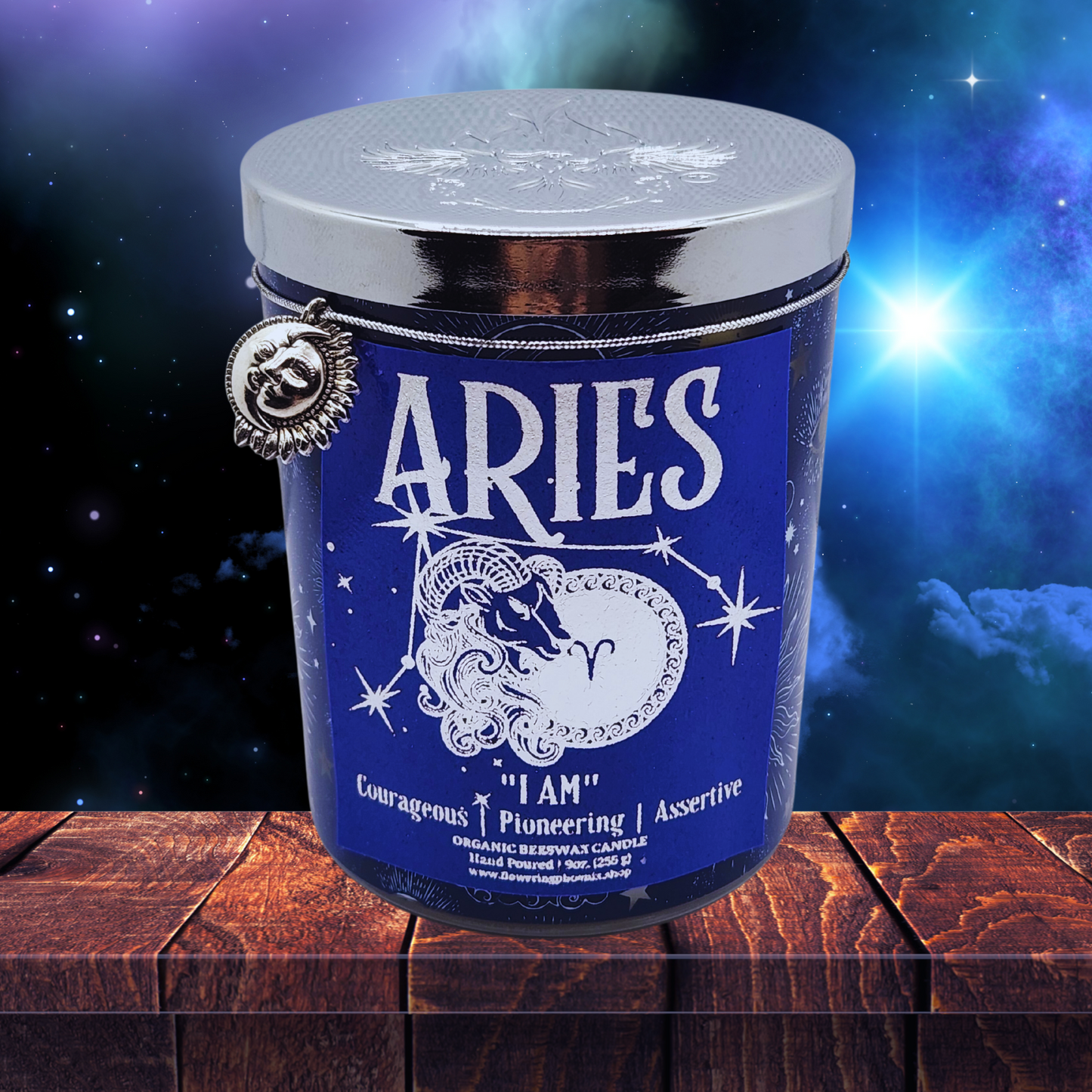 Aries Zodiac Astrology Candle (Choose Your Scent)