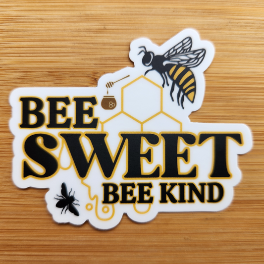 Bee Sweet Bee Kind Sticker