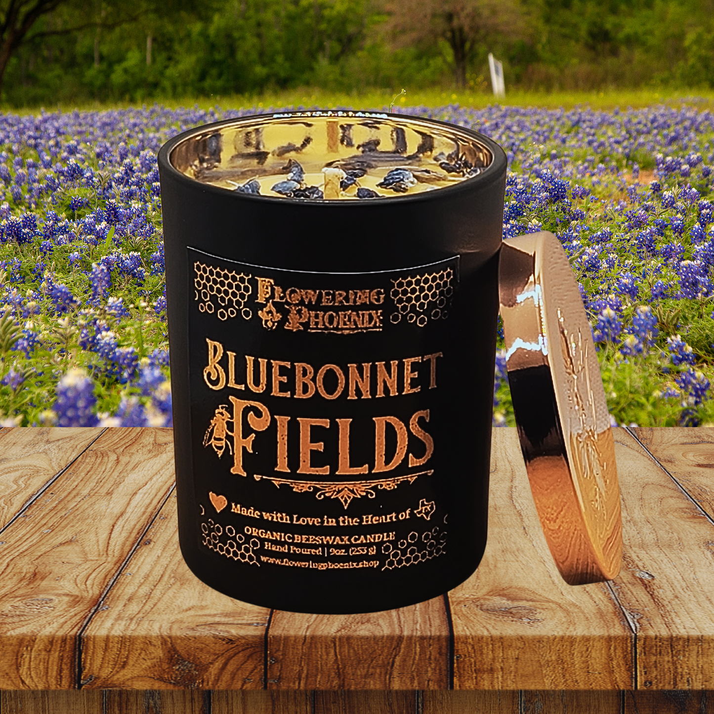 Bluebonnet Fields Candle