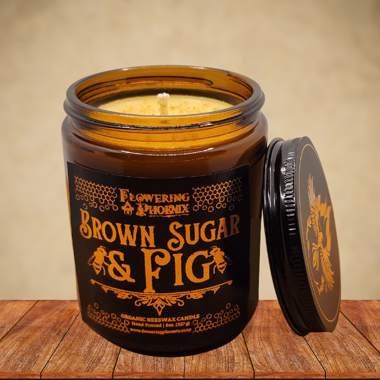 Brown Sugar & Fig Candle - Amber Jar