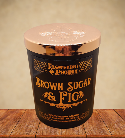 Brown Sugar & Fig Candle - Luxury Jar