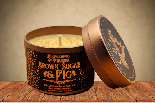 Brown Sugar & Fig Candle - Travel Size Tin