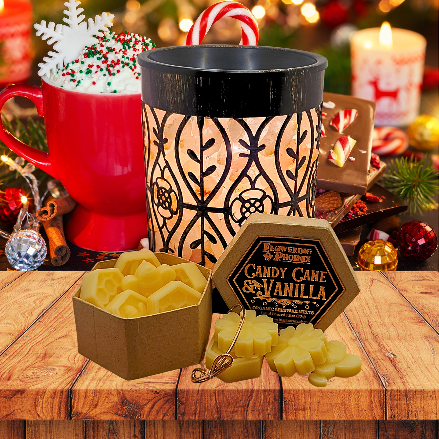 Candy Cane & Vanilla Wax Melts