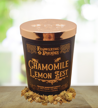 Chamomile Lemon Zest Candle - Luxury Jar