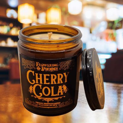 Cherry Cola Candle - Amber Jar