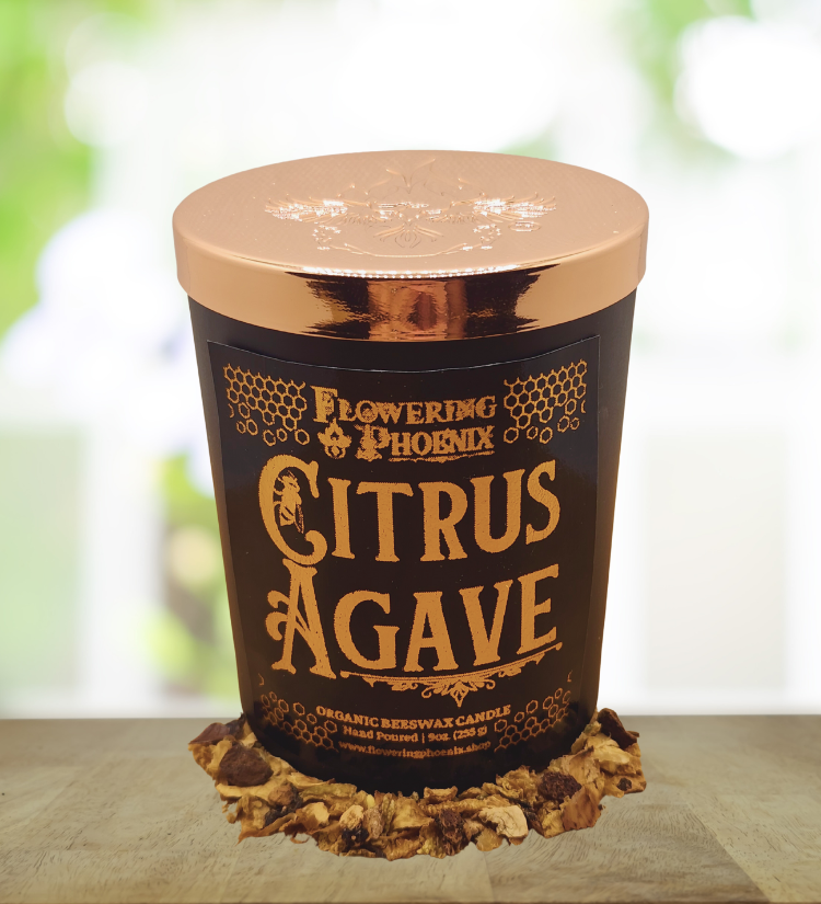 Citrus Agave Candle - Luxury Jar