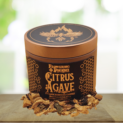 Citrus Agave Candle - Travel Size Tin