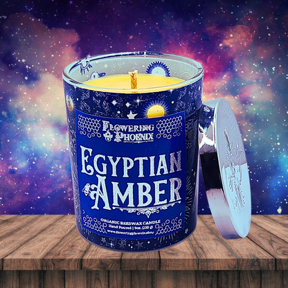 Egyptian Amber Candle