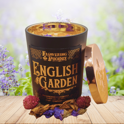 English Garden Candle - Luxury Jar