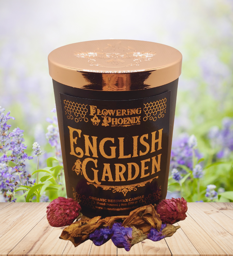 English Garden Candle - Luxury Jar