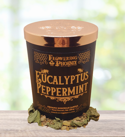 Eucalyptus Peppermint Candle - Luxury Jar