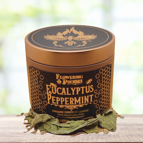 Eucalyptus Peppermint Candle - Travel Size Tin