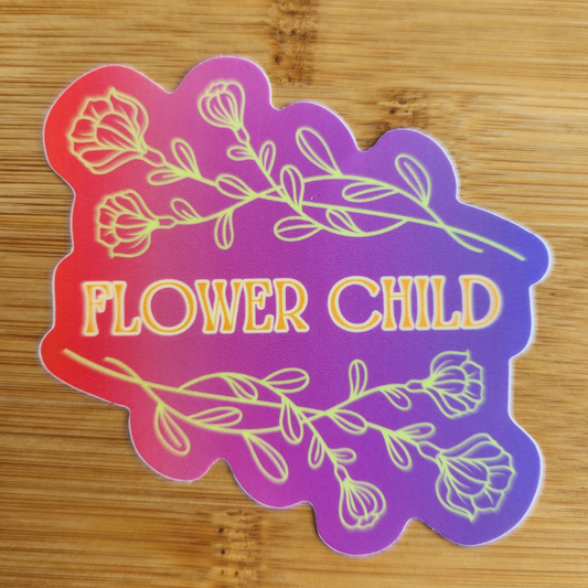 Flower Child Sticker