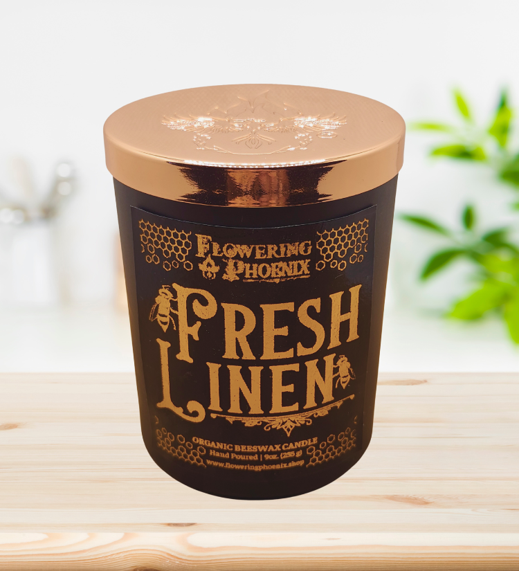 Fresh Linen Candle - Luxury Jar