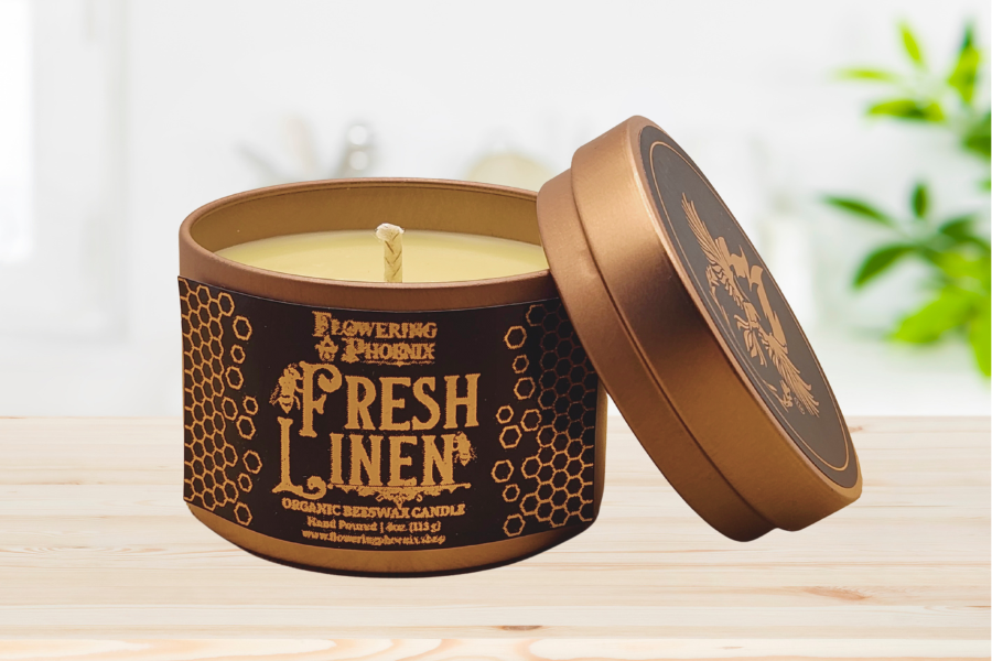 Fresh Linen Candle - Travel Size Tin