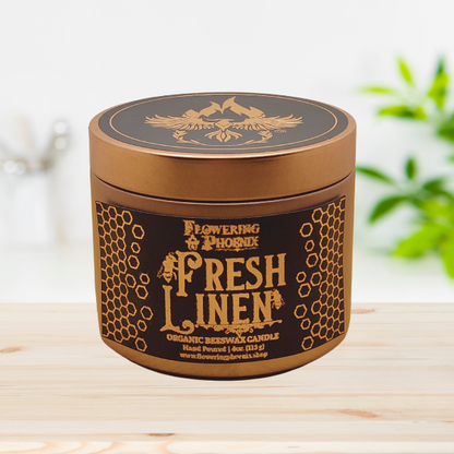 Fresh Linen Candle - Travel Size Tin