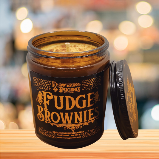 Fudge Brownies Candle - Amber Jar