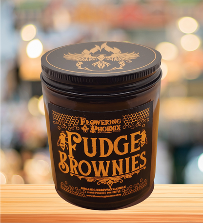 Fudge Brownies Candle - Amber Jar