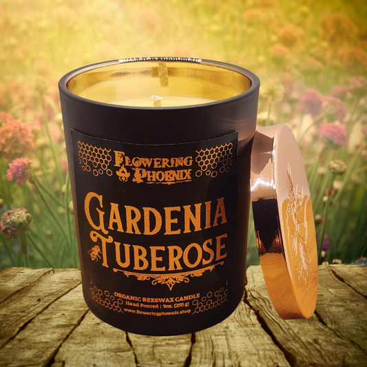 Gardenia Tuberose Candle - Luxury Jar