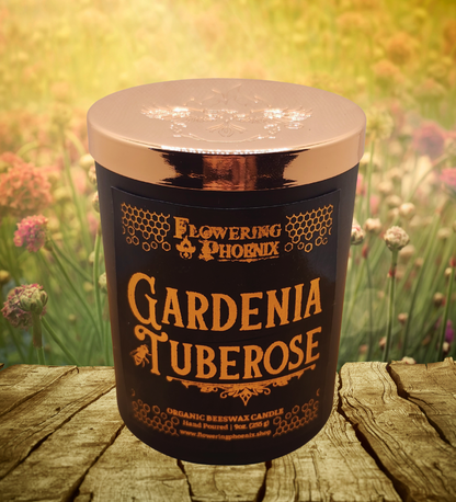 Gardenia Tuberose Candle - Luxury Jar