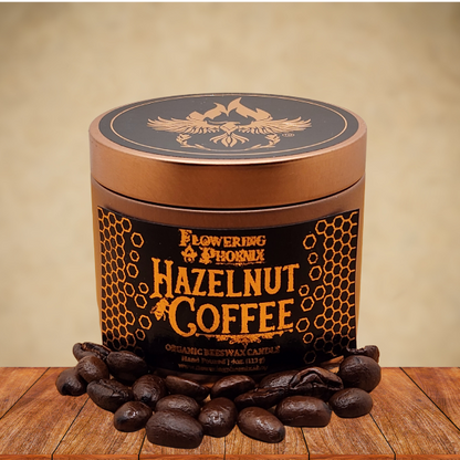 Hazelnut Coffee Candle - Travel Size Tin