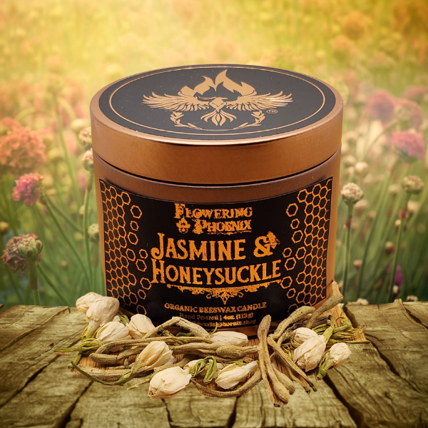 Jasmine & Honeysuckle Candle - Travel Size Tin