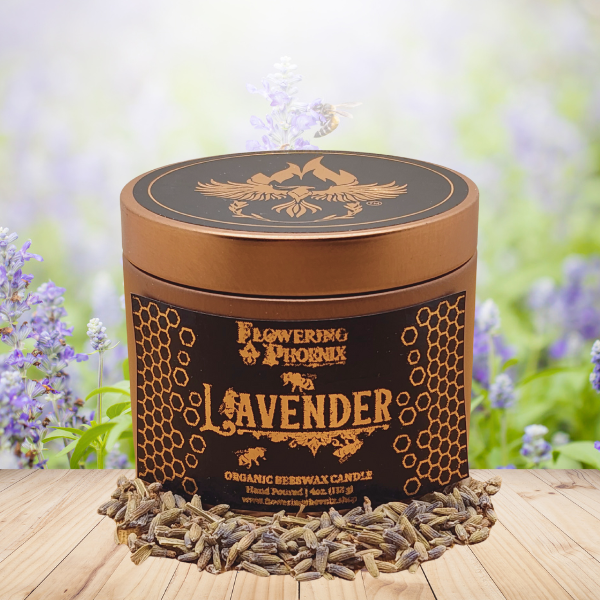 Lavender Candle - Travel Size Tin