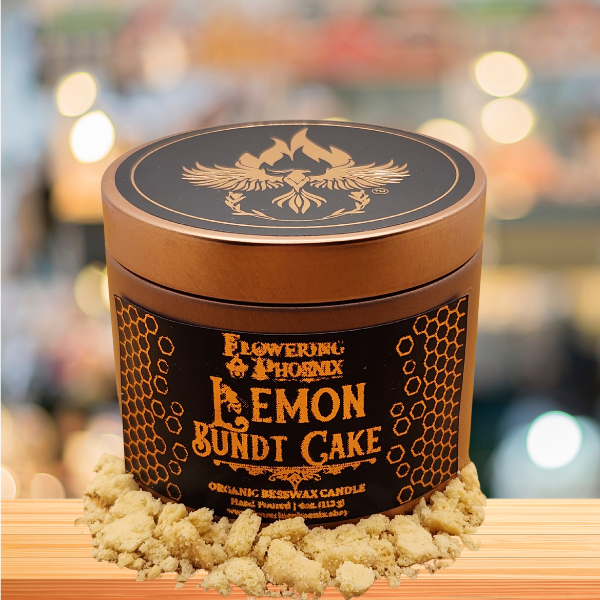 Lemon Bundt Cake Candle - Travel Size Tin