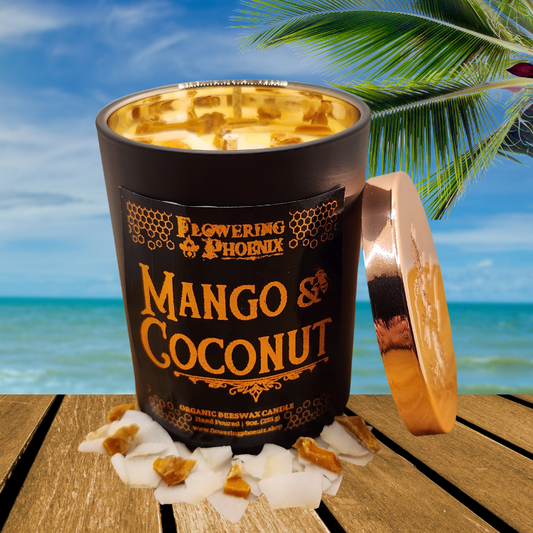 Mango & Coconut Candle - Luxury Jar