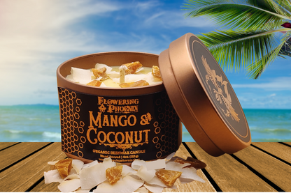 Mango & Coconut Candle - Travel Size Tin