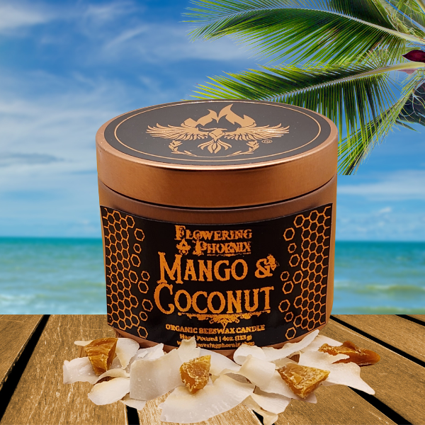 Mango & Coconut Candle - Travel Size Tin