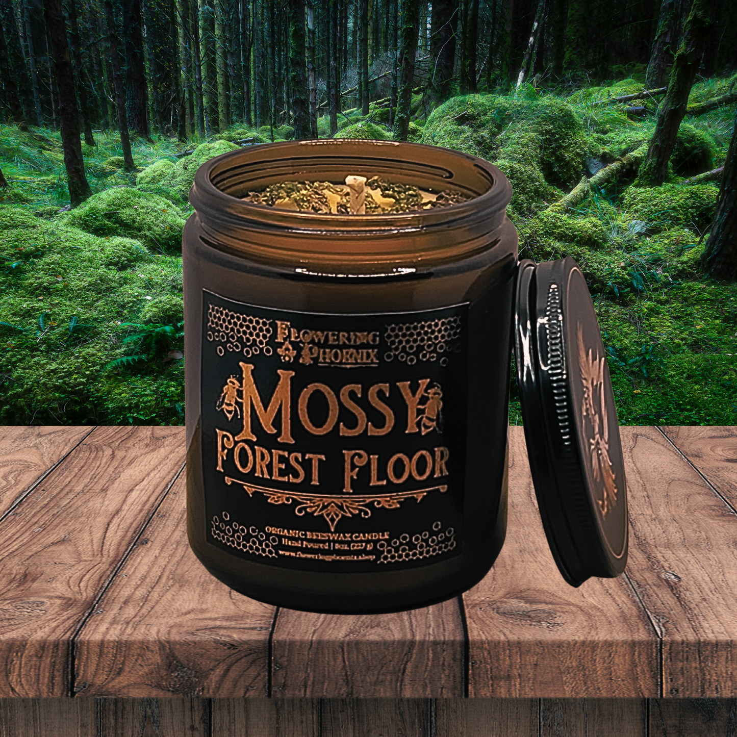 Mossy Forest Floor Candle
