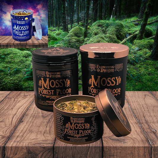 Mossy Forest Floor Candle