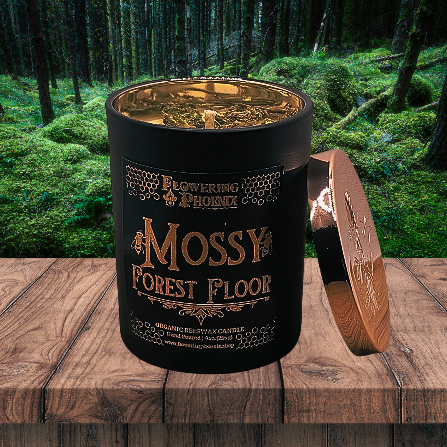 Mossy Forest Floor Candle