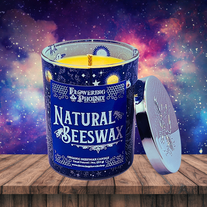Natural Beeswax Candle (Unscented)