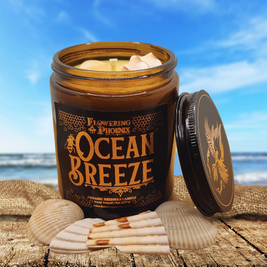 Ocean Breeze Candle - Amber Jar